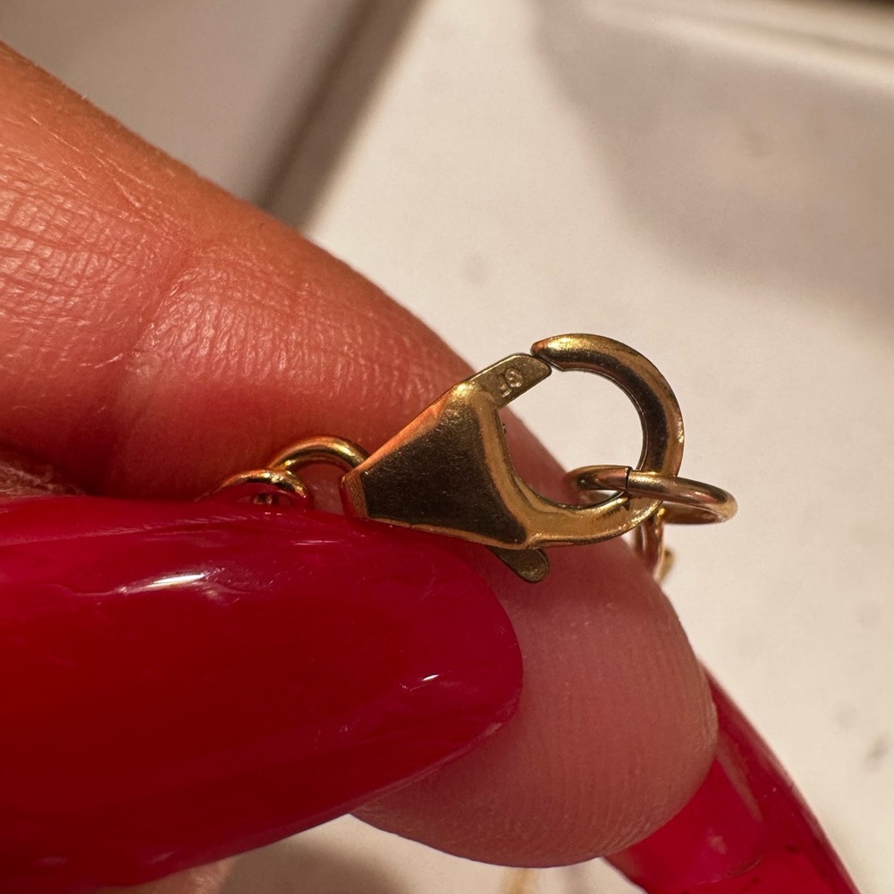 14k Gold Filled Paperclip Necklaces - Picture 4 of 4